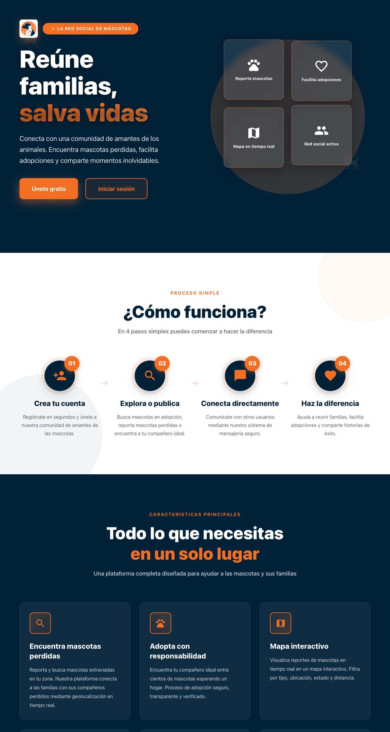 Puppy Foundations — Red social + app